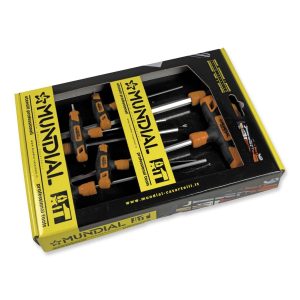 CONJUNTO 7 CHAVES TORX EM T TX10 A TX40 | MUNDIAL