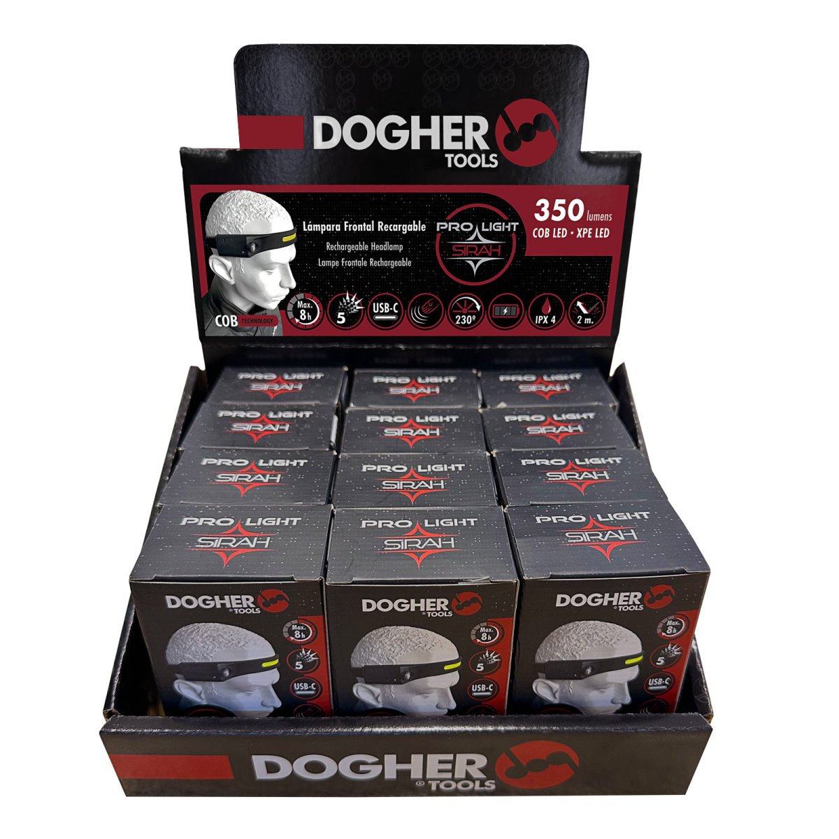 EXP.12 MOST.FRONT.LED PROLIGHT MOD.SIRAH | DOGHER - Image 2