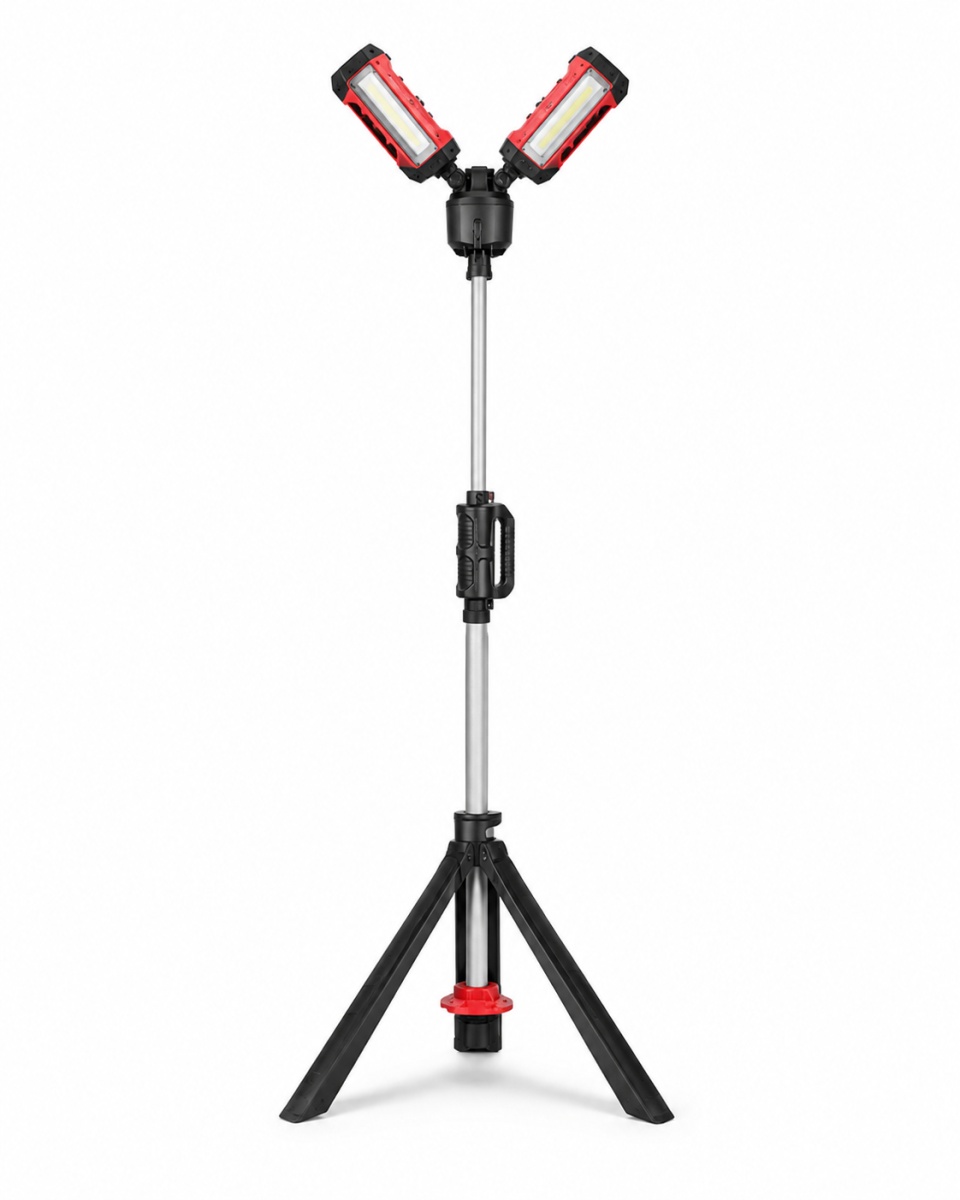 PROJETOR LED COM TRIPÉ 2X25W IP65 | TECH - Image 2