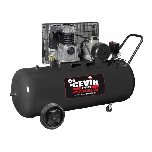 COMPRESSOR DE CORREIA | 200 L | 3 HP | CEVIK PRO - Image 2