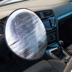Protetor solar para Volante