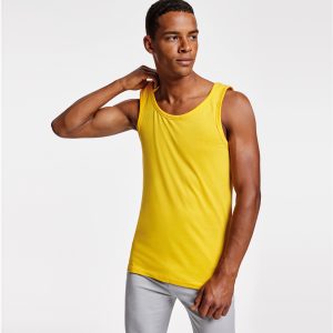 T-Shirt Alças Largas Homem