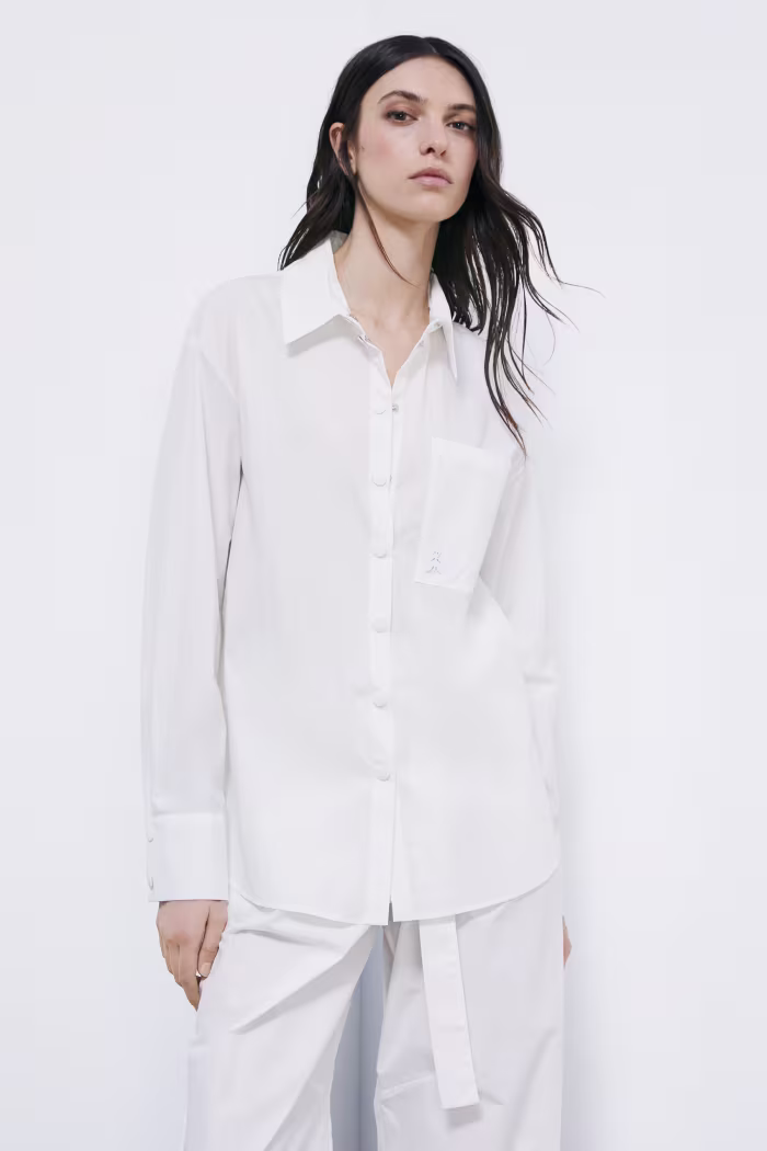 Camisa de algodão