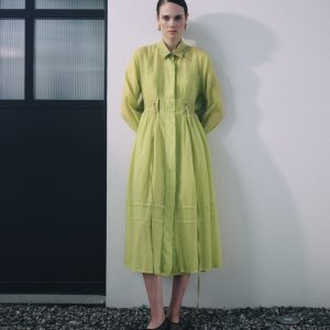 Vestido camiseiro com cinto
