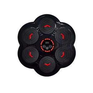 Máquina de Boxe Musical com 6 Alvos + LUVAS