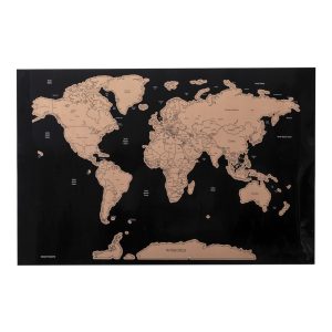 Mapa Mundo Raspadinha Viagens