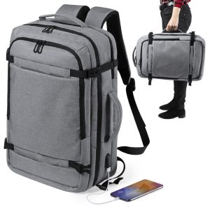 2 em 1 Mochila Pasta Porta-Documentos