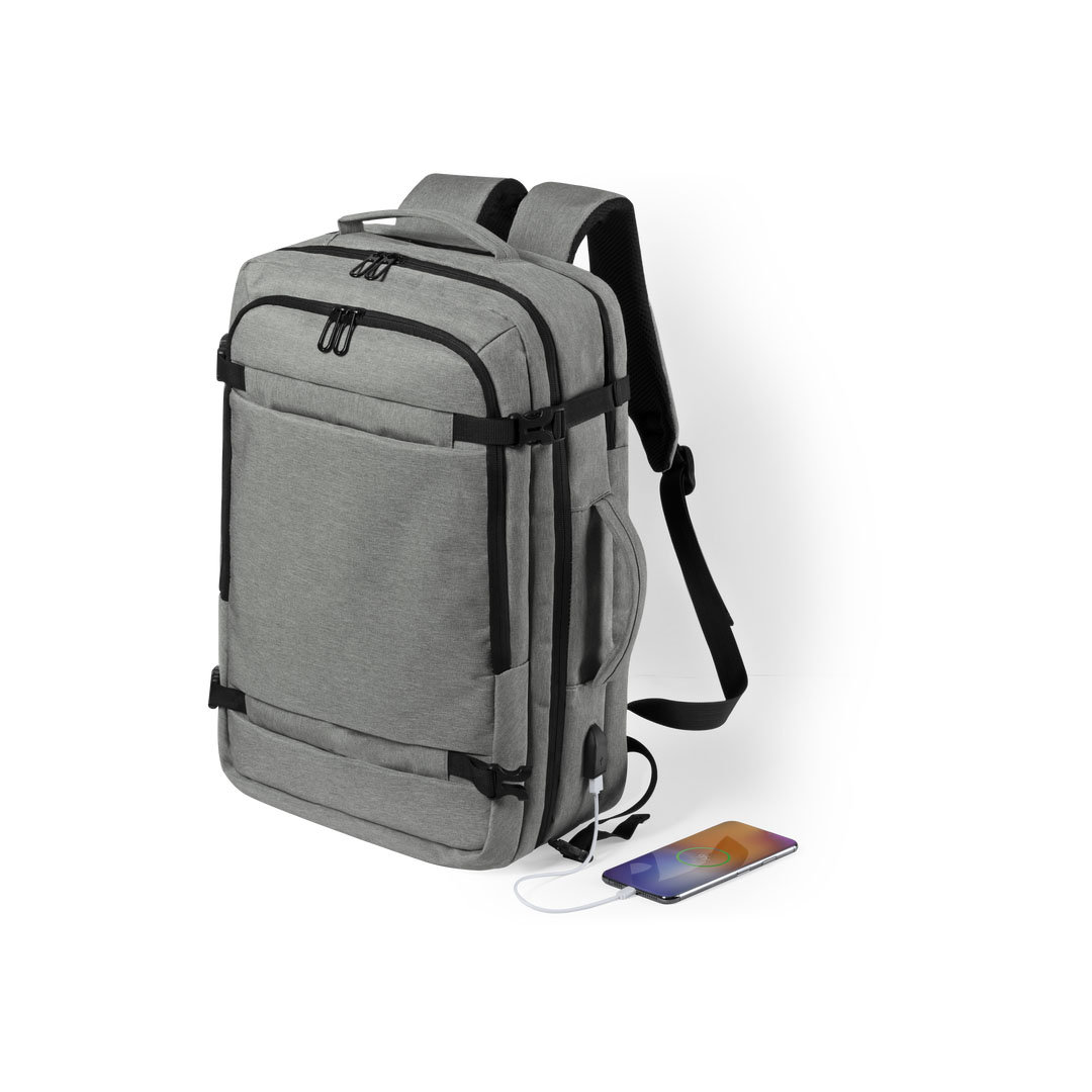 2 em 1 Mochila Pasta Porta-Documentos - Image 3
