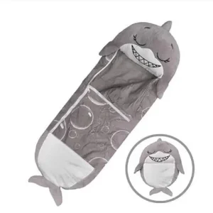 Saco de Cama em Peluche para Crianças - Tubarão